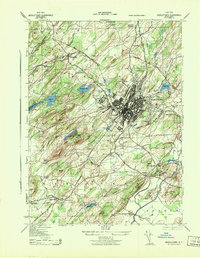Download a high-resolution, GPS-compatible USGS topo map for Middletown, NY (1943 edition)