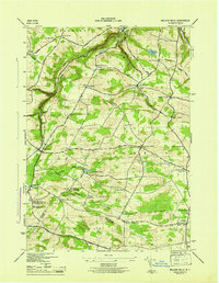 Download a high-resolution, GPS-compatible USGS topo map for Millers Mills, NY (1945 edition)
