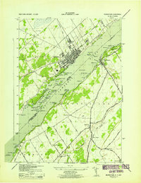 Download a high-resolution, GPS-compatible USGS topo map for Morristown, NY (1943 edition)