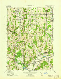 Download a high-resolution, GPS-compatible USGS topo map for Munnsville, NY (1944 edition)