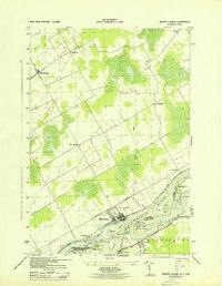 Download a high-resolution, GPS-compatible USGS topo map for Murphy Island, NY (1943 edition)