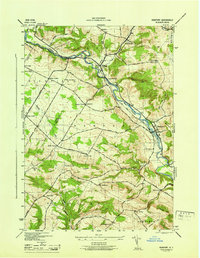 Download a high-resolution, GPS-compatible USGS topo map for Newport, NY (1945 edition)