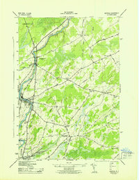 preview thumbnail of historical topo map of St. Lawrence County, NY in 1943