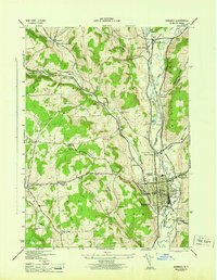 1944 Map of Norwich, NY