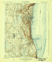 Download a high-resolution, GPS-compatible USGS topo map for Nyack, NY (1942 edition)