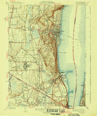 Download a high-resolution, GPS-compatible USGS topo map for Nyack, NY (1943 edition)
