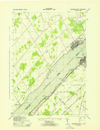 Download a high-resolution, GPS-compatible USGS topo map for Ogdensburg West, NY (1943 edition)