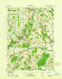 preview thumbnail of historical topo map of Oriskany Falls, NY in 1944