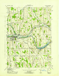 Download a high-resolution, GPS-compatible USGS topo map for Palmyra, NY (1943 edition)