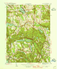 Download a high-resolution, GPS-compatible USGS topo map for Peach Lake, NY (1945 edition)