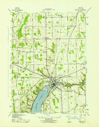 1942 Map of Penn Yan