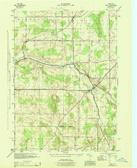 Download a high-resolution, GPS-compatible USGS topo map for Pike, NY (1944 edition)