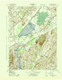 preview thumbnail of historical topo map of Orange County, NY in 1943