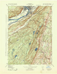 preview thumbnail of historical topo map of Orange County, NY in 1943