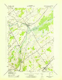 Download a high-resolution, GPS-compatible USGS topo map for Rensselaer Falls, NY (1943 edition)