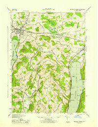 preview thumbnail of historical topo map of Richfield Springs, NY in 1945
