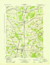 Download a high-resolution, GPS-compatible USGS topo map for Sandy Creek, NY (1943 edition)