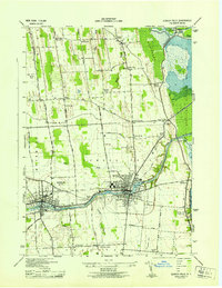 Download a high-resolution, GPS-compatible USGS topo map for Seneca Falls, NY (1954 edition)