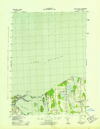 Download a high-resolution, GPS-compatible USGS topo map for Sodus Point, NY (1943 edition)