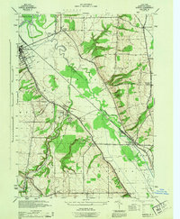 preview thumbnail of historical topo map of Livingston County, NY in 1944