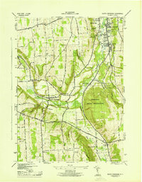 Download a high-resolution, GPS-compatible USGS topo map for South Onondaga, NY (1943 edition)