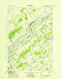 Download a high-resolution, GPS-compatible USGS topo map for Sparrowhawk Point, NY (1943 edition)