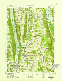 Download a high-resolution, GPS-compatible USGS topo map for Springwater, NY (1942 edition)
