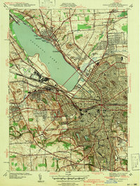 preview thumbnail of historical topo map of Onondaga County, NY in 1939