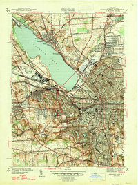 Download a high-resolution, GPS-compatible USGS topo map for Syracuse West, NY (1947 edition)