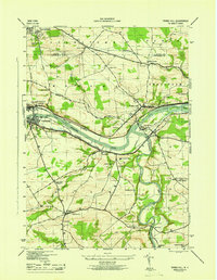 Download a high-resolution, GPS-compatible USGS topo map for Tribes Hill, NY (1946 edition)