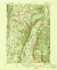 preview thumbnail of historical topo map of Dutchess County, NY in 1946