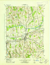 Download a high-resolution, GPS-compatible USGS topo map for Weedsport, NY (1943 edition)