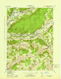 Download a high-resolution, GPS-compatible USGS topo map for West Davenport, NY (1945 edition)