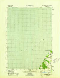 Download a high-resolution, GPS-compatible USGS topo map for West Ninemile Point, NY (1943 edition)