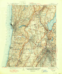 Download a high-resolution, GPS-compatible USGS topo map for White Plains, NY (1950 edition)
