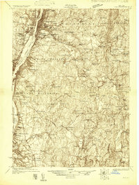 preview thumbnail of historical topo map of Troy, NY in 1925