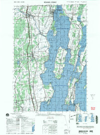 Download a high-resolution, GPS-compatible USGS topo map for Rouses Point, NY (2000 edition)