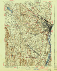 Download a high-resolution, GPS-compatible USGS topo map for Albany, NY (1940 edition)