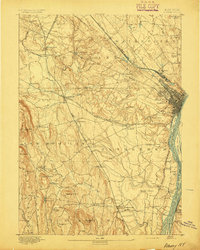 1893 Map of Albany