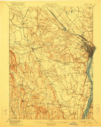 Download a high-resolution, GPS-compatible USGS topo map for Albany, NY (1922 edition)