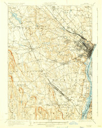 Download a high-resolution, GPS-compatible USGS topo map for Albany, NY (1930 edition)