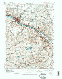 Download a high-resolution, GPS-compatible USGS topo map for Amsterdam, NY (1968 edition)