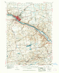 Download a high-resolution, GPS-compatible USGS topo map for Amsterdam, NY (1968 edition)