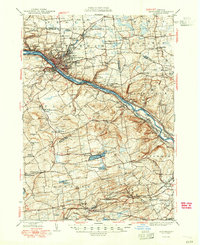 preview thumbnail of historical topo map of Amsterdam, NY in 1949