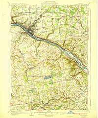1931 Map of Amsterdam, NY