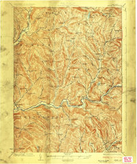 Download a high-resolution, GPS-compatible USGS topo map for Andes, NY (1924 edition)