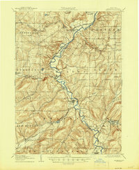 preview thumbnail of historical topo map of Allegany County, NY in 1906