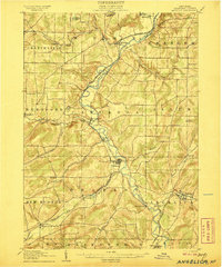 Download a high-resolution, GPS-compatible USGS topo map for Angelica, NY (1906 edition)