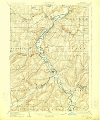 Download a high-resolution, GPS-compatible USGS topo map for Angelica, NY (1927 edition)