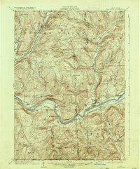1904 Map of Apalachin, NY, 1934 Print